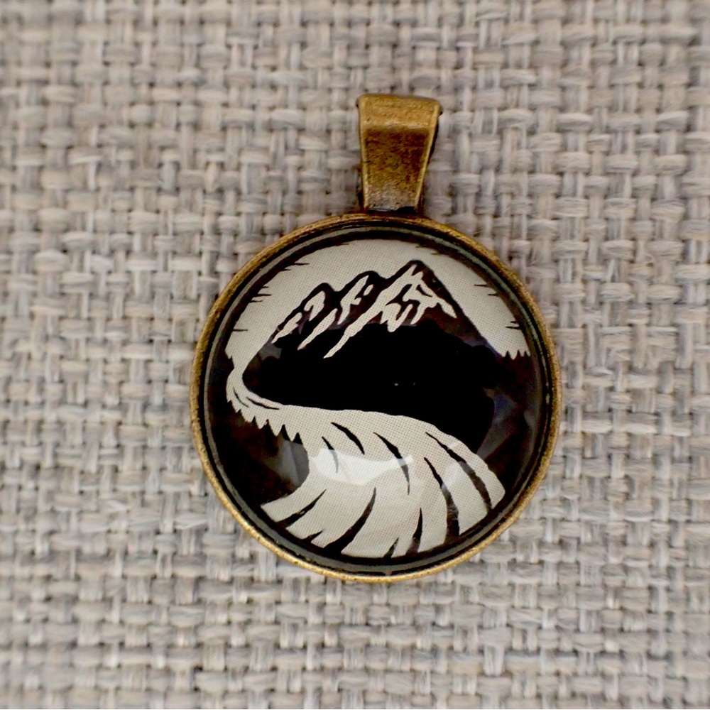 Mountain Pendant Necklace